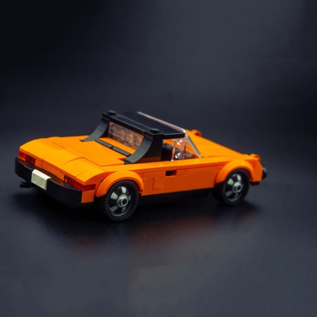 PolaDeer 1969 klassischer Sportwagen 914, Bausteine, 262 Teile - Bild 1