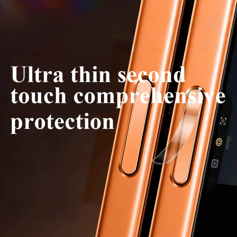 Schutzfolien-Set für iPhone 17 und iPhone 16 Pro Max mit Typ-C-Ladeanschluss-Schutz und Kamera-Knopf-Aufkleber aus gehärtetem Glas - Bild 2