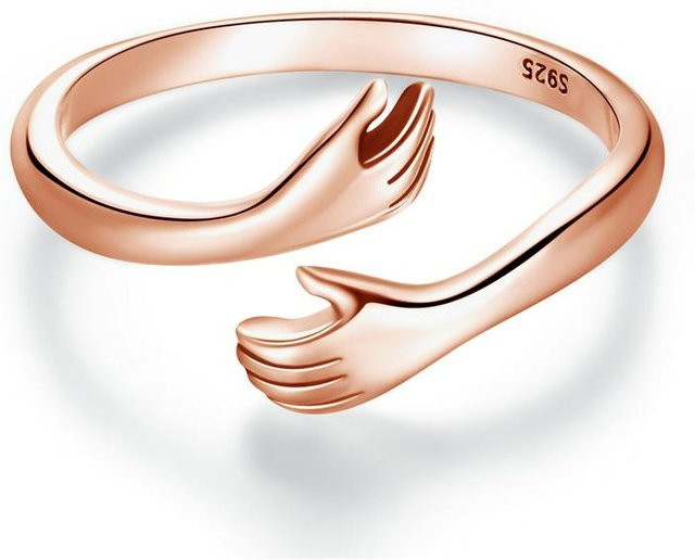 BAMOER Ring 925 Silber, Roségold, Damen - Bild 1