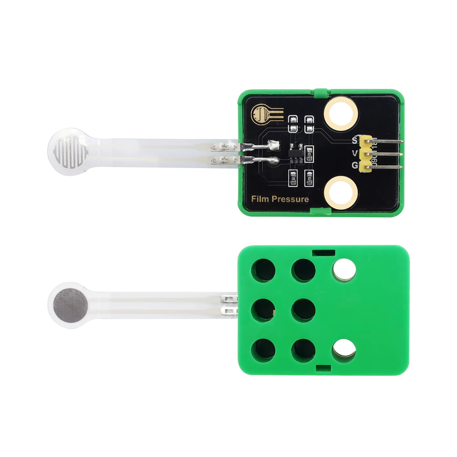 Keyestudio Resistives Dünnfilm-Drucksensormodul für Arduino, Raspberry Pi und Microbit, kompatibel mit Lego-Blöcken - Bild 3