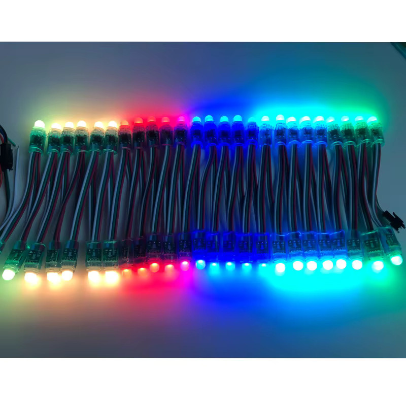 50 Stück WS2811 IC RGB Pixel LED-Module von WRMIHU, wasserdicht nach IP67, mehrfarbig, DC5V - Bild 6