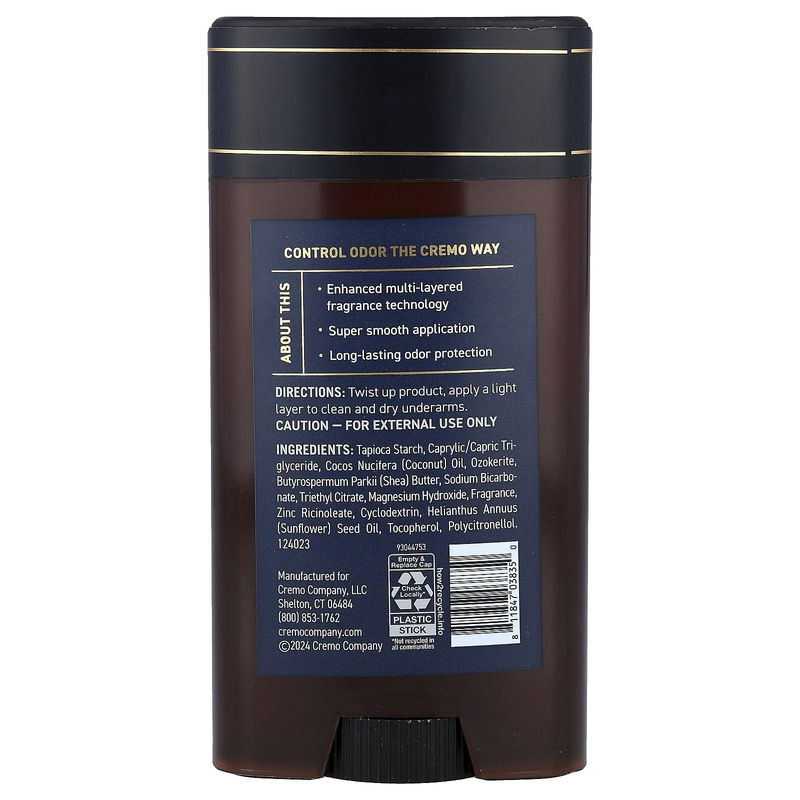 Cremo Deodorant Palo Santo 75g Schwarz - Bild 2