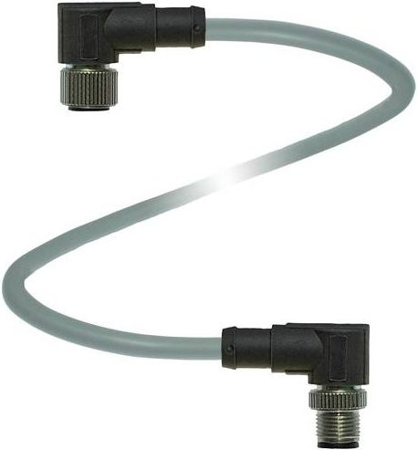 Pepperl+Fuchs Sensor-Aktor-Steckverbinder 70141496, konfektioniert, 5 Polzahl, grau, Länge: 1 m - Bild 1