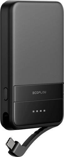 EcoFlow Rapid 5000 Powerbank mit MagSafe und Qi Wireless Charging, 5000 mAh, USB-C, Schwarz - Bild 1