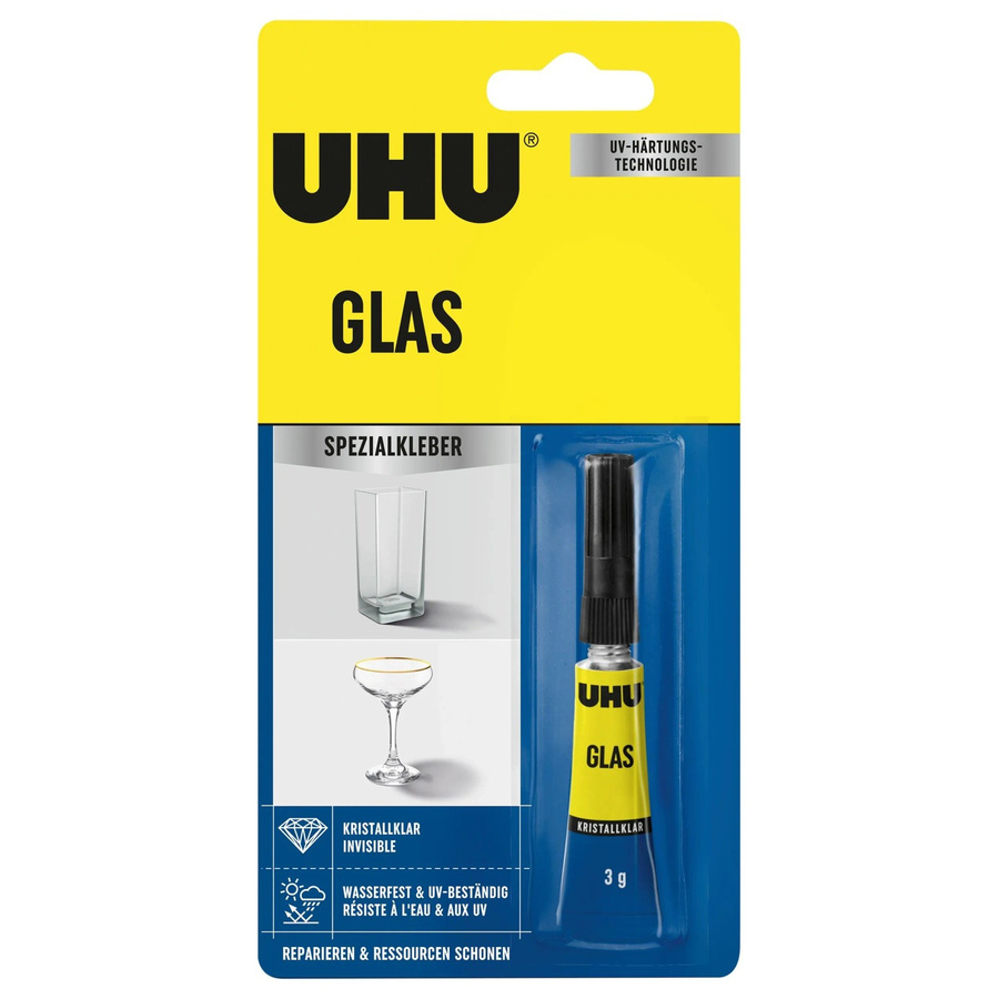 UHU Glas Spezialkleber Transparent 3 g - Bild 2