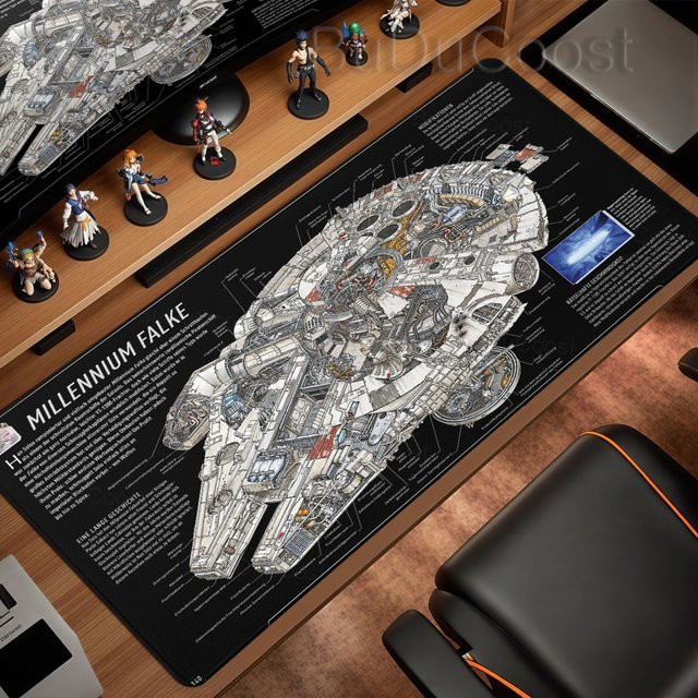 Bandai Star Wars XXL Gaming-Mauspad in Multicolour - Bild 1