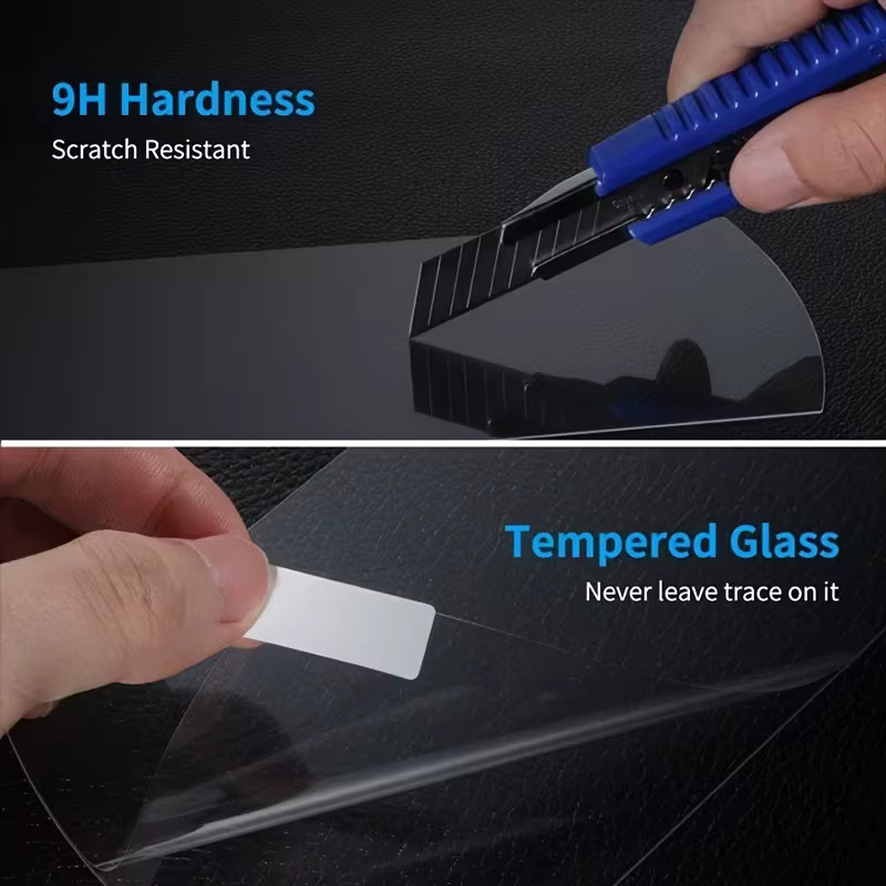 KUNGKIC Displayschutzfolie aus gehärtetem Glas für Volvo XC 90 2025 2026 und XC60 2026, 11,2 Zoll, transparent - Bild 6