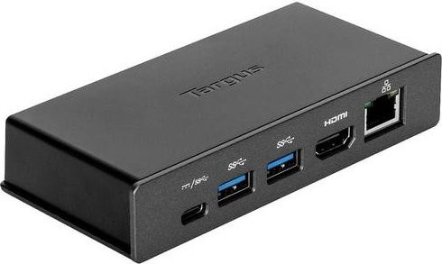 Targus USB-C Dockingstation DOCK421GLZ in Schwarz mit HDMI und Ethernet/LAN - Bild 1