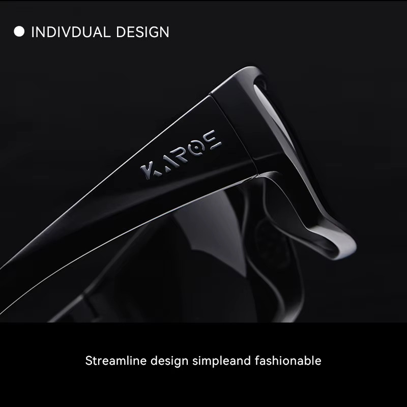 KAROS Sonnenbrille, Vollrand, Kunststoff, Schwarz, Unisex, polarisiert - Bild 2