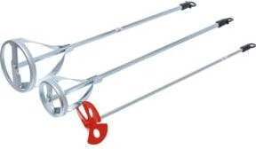 BGS Do it yourself Farbrührer- und Mörtelmischer-Satz 3-teilig in Silber - Bild 1
