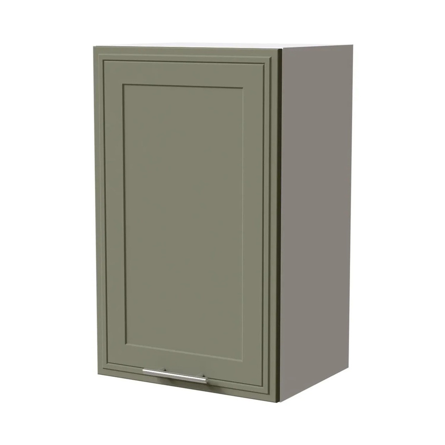 Feldmann-Wohnen Hängeschrank Salo W2/45 in Weiß und Reed Green Matt mit Kassettenoptik, B/T/H: 45 x 32,5 x 72 cm - Bild 2