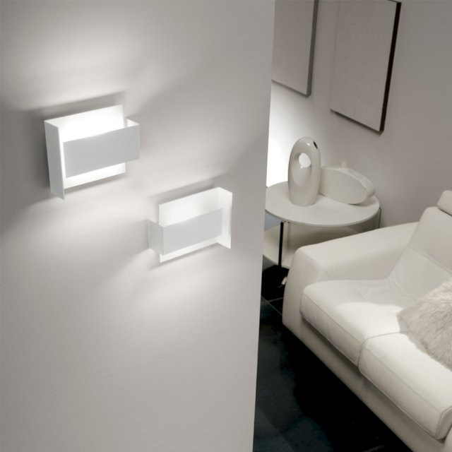 TeamItalia Tao Parete LED-Wandleuchte in Weiß mit warmweißem Licht (2700K) - Bild 1