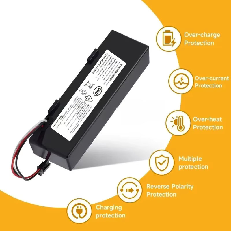 Xiaomi Lithium-Akku 14,4V 3500mAh für Mijia 2S STYTJ02YM Mop in Schwarz - Bild 5