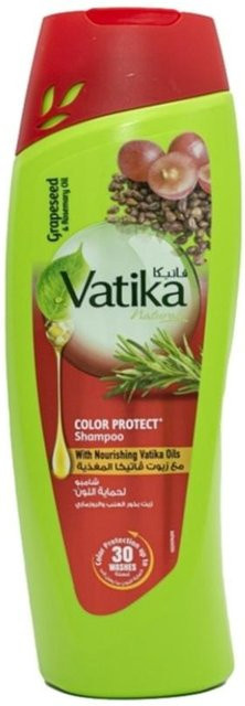 Vatika Naturals Shampoo Grapeseed+Rosemary, 400 ml, Normales Haar - Bild 1