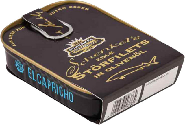 Erich Schenkel Störfilets in Premium-Olivenöl 80 g - Bild 1