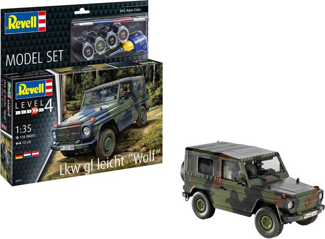 Revell Model Set Lkw gl leicht Wolf, 1:35, ab 14 Jahren - Bild 1