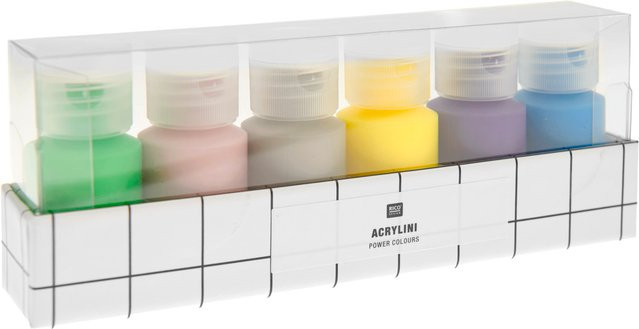 Rico Design Acrylfarben Set Power Colours Multicolour - Bild 1