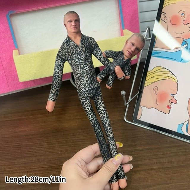 Linyi toy Anhänger Erling Haaland, gray, Unisex - Bild 1