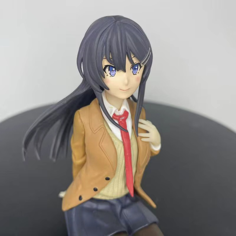 Bandai Rascal Does Not Dream Of Bunny Girl Senpai Mai Sakurajima Bunny Uniform, Anime Figur, Mehrfarbig - Bild 4