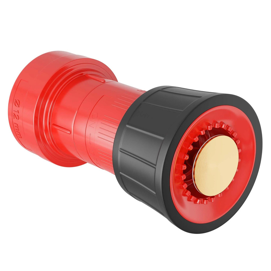 Wiltec Strahlrohr Kleinstrahlrohr Schlauchdüse in Rot-Schwarz mit 38,1 mm Durchmesser für Profis - Bild 2