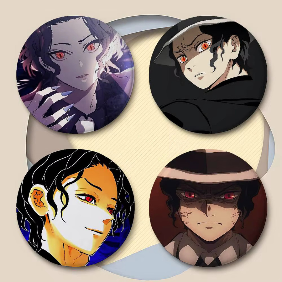 KAYOU Brosche, Anime Muzan Kibutsuji, Unisex - Bild 3