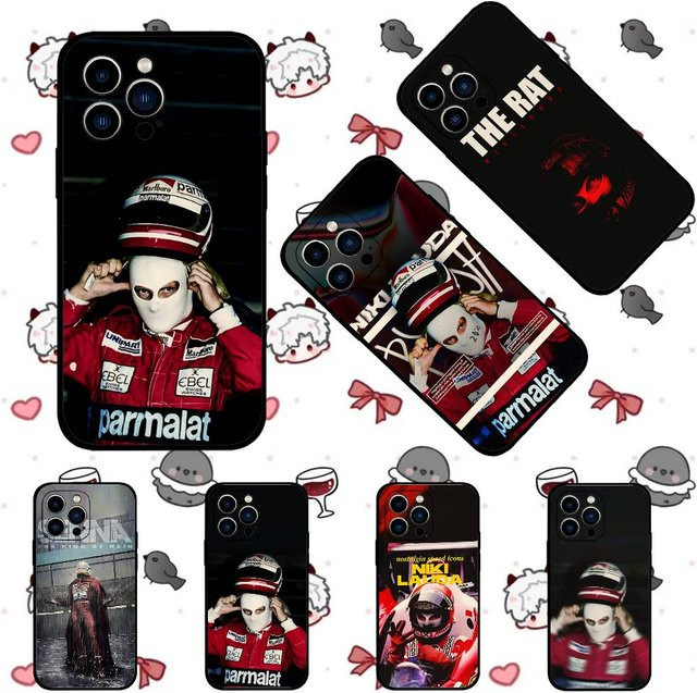 Cool-N-niki Lo-lauda S Handyhülle für iPhone kompatibel mit iPhone 17 bis 11 in Schwarz - Bild 1