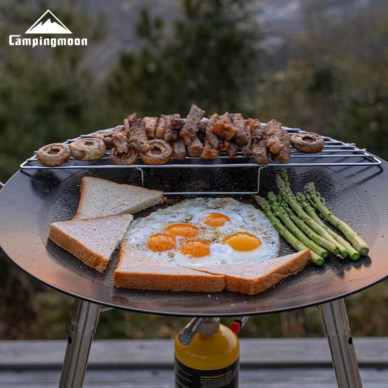 CAMPINGMOON GRW-30 Scott Companion Lebensmittel-Aufbewahrungsnetz aus Edelstahl in Silber - Bild 1