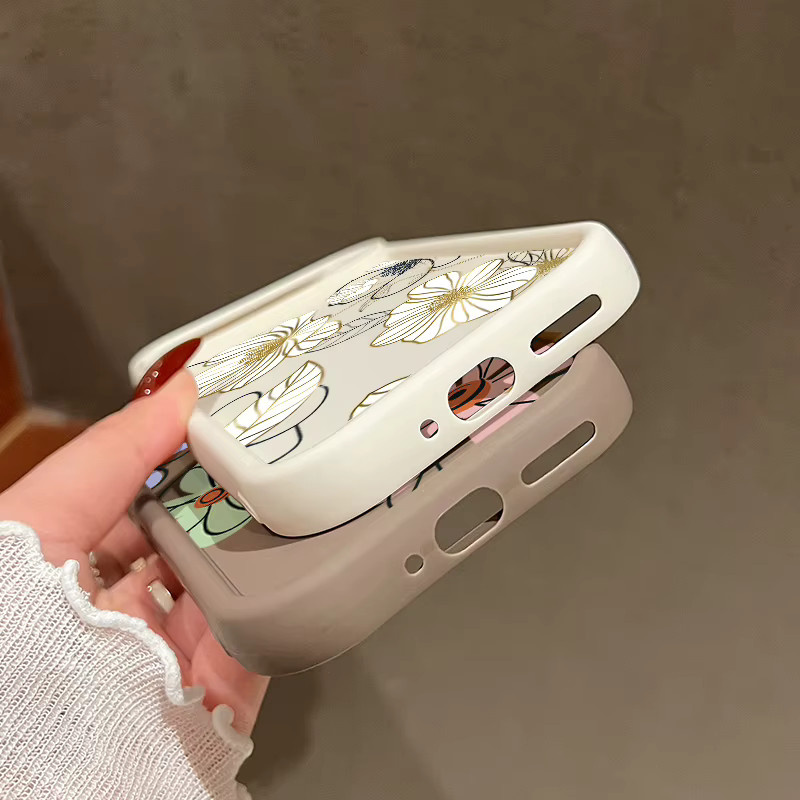 YISHANGOU Cartoon Blumen TPU Schutzhülle für Google Pixel 8 Pro 8A 9 Pro XL 7A in Multicolour - Bild 1
