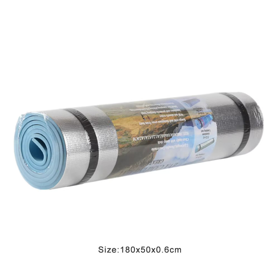 JOCESTYLE Yoga-Übungsmatte aus EVA in Blau, B/T/H: 180 x 50 x 0,6 cm - Bild 5