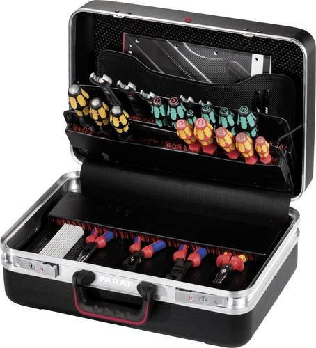 Parat CLASSIC Plus Werkzeugkoffer unbestückt mit TSA LOCK CP-7 581070171, Schwarz, Volumen: 27 l, B/H/T: 48,0 x 36,0 x 21,0 cm - Bild 1