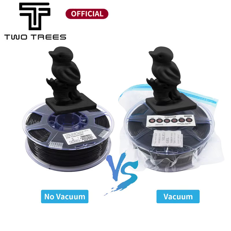 T-Trees Vakuumbeutel für 3D-Drucker-Filament, feuchtigkeitsbeständige Aufbewahrung für PLA und FDM-Filament, transparent - Bild 2