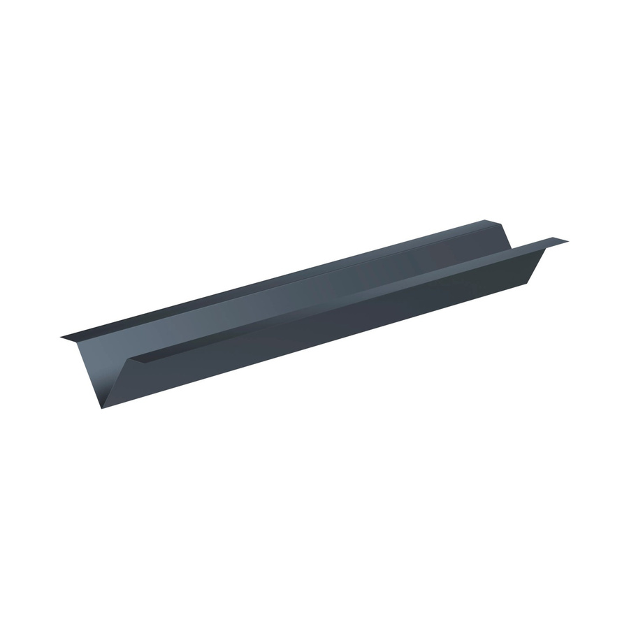 Sarei Hutprofil Protection 7 Aluminium in Alu-Anthrazit, B/H/L: 9 x 5,5 x 125 cm - Bild 2