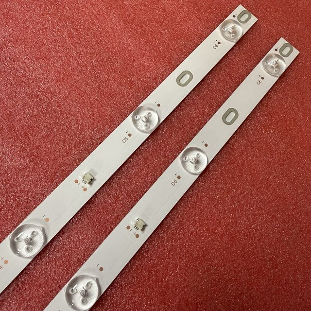 2er-Set LED-Hintergrundbeleuchtungsstreifen in Weiß für VINGA L28HD20B SENCOR SLE2813TC NVR-7421-28HD-2 - Bild 1