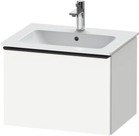 Duravit Waschtischunterschrank D-Neo, wandhängend, weiß matt, B: 61,0 cm, T: 46,2 cm, H: 44,0 cm - Bild 1