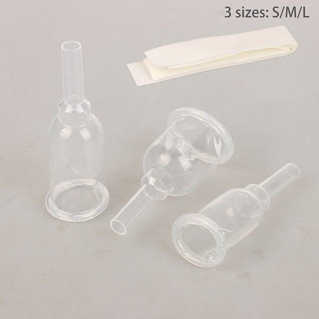KuZHEN Silikon-Katheter für Herren, selbstklebend, sterilisiert - Bild 1