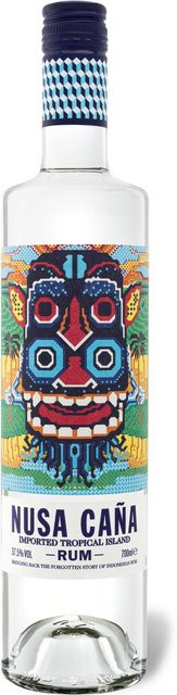 Nusa Caña White Rum, Tropical Island, 0,7 l - Bild 1