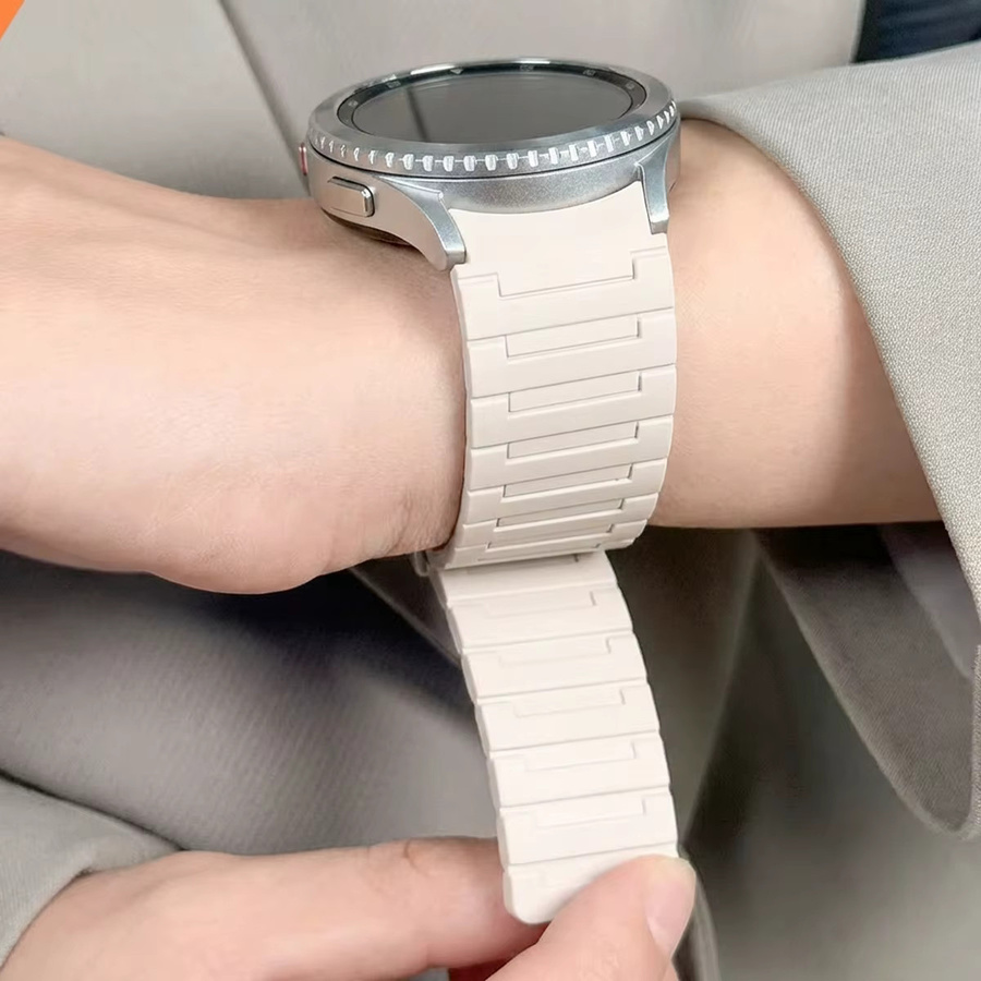 CHIICSMART Uhrenarmband Silikon, Unisex, Samsung Galaxy Watch - Bild 2