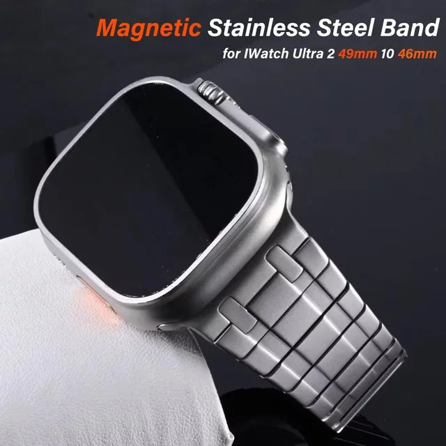 Jaytop Uhrenarmband Edelstahl, Silber, Herren - Bild 1