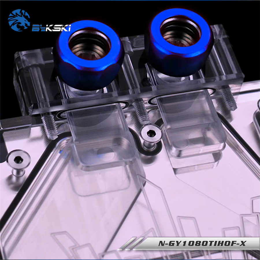 Bykski Full Cover RGB GPU Wasserkühlblock für Galax GTX1080Ti HOF N-GY1080TIHOF-X - Bild 2