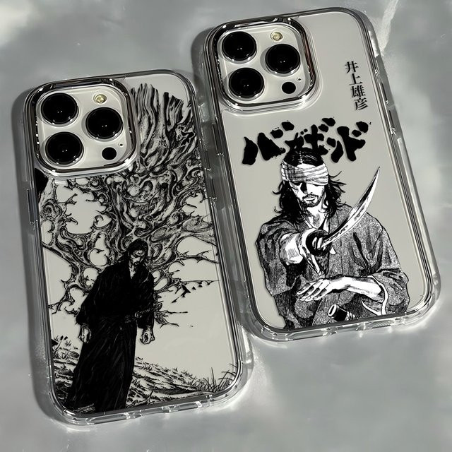 Vagabond Samurai Handyhülle für iPhone 11 bis iPhone 17 Pro Max Softcover Transparent - Bild 1