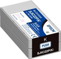 Epson Original Tintenpatrone SJIC22P(K) Schwarz für ColorWorks C3500 und TM-C 3500 - Bild 1