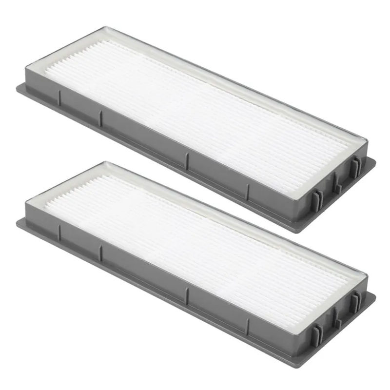 2er-Set Filter Ersatzteile passend für Ecovacs Deebot OZMO 930 Saugroboter Zubehör in Grau und Weiß - Bild 2
