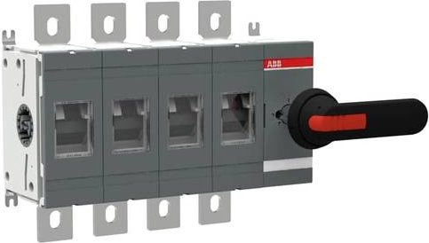 ABB OT800E40P Lasttrennschalter 800A 1000V in Schwarz und Grau - Bild 1