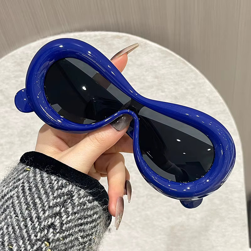 Sonnenbrille, Vollrand, oval, Kunststoff, Unisex - Bild 1