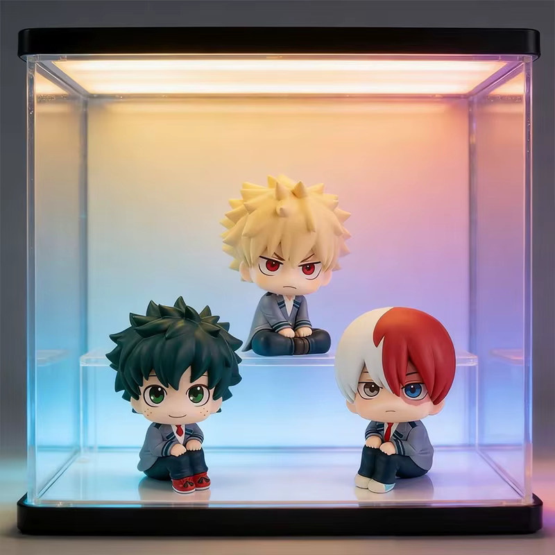 Bandai My Hero Academia Bakugou Katsuki Midoriya Izuku, Anime-Figur, Kunststoff, Bunt / Mehrfarbig - Bild 3