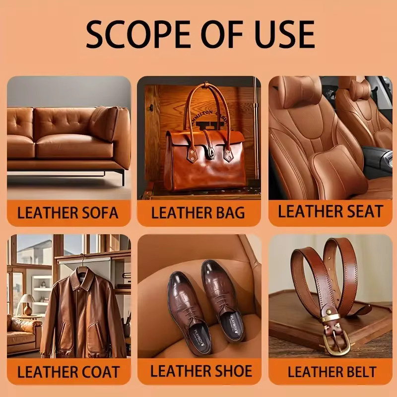 Ifubo Lederpflege-Bienenwachs, 100% natürliche Lederpolitur für Schuhe, Taschen und Sofas - Bild 5