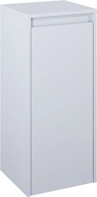 Maximus Bad-Hochschrank Steingrau mit Soft-Close-Türen - Bild 1
