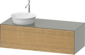 Duravit Waschtischunterschrank White Tulip in White, Breite: 130 cm, Tiefe: 55 cm, Höhe: 55 cm - Bild 1