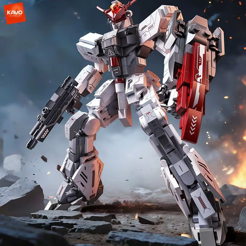 KAVOWORLD Sci-Fi Mecha Baukasten-Set, Weltraum, 604 Teile - Bild 5
