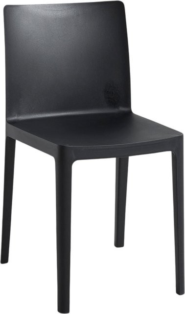 HAY Elementaire Stuhl aus Polypropylen in Schwarz Matt - Bild 1